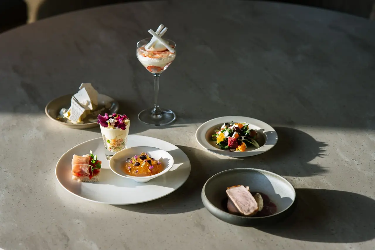 Handcrafted celebration dishes